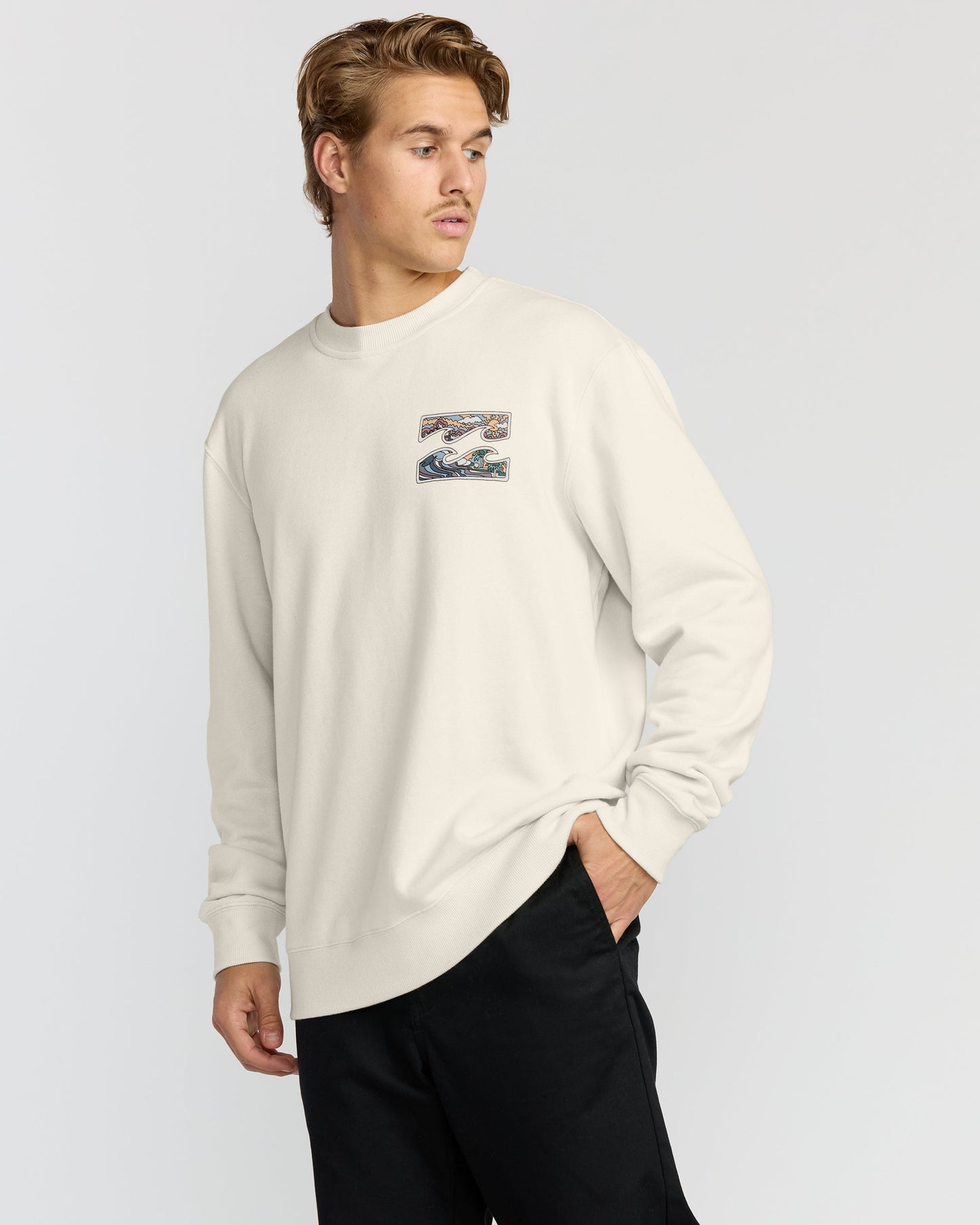 Short Sands Crewneck Sweatshirt - Off White