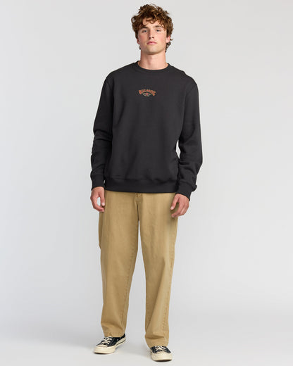 Short Sands Crewneck Sweatshirt - Washed Black