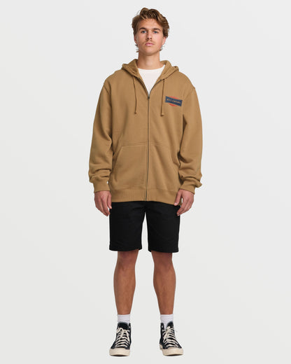 Short Sands Zip Sweatshirt - Vintage Brown