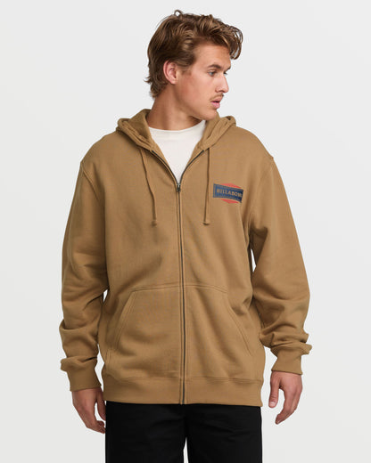 Short Sands Zip Sweatshirt - Vintage Brown