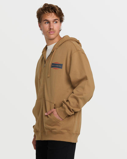 Short Sands Zip Sweatshirt - Vintage Brown