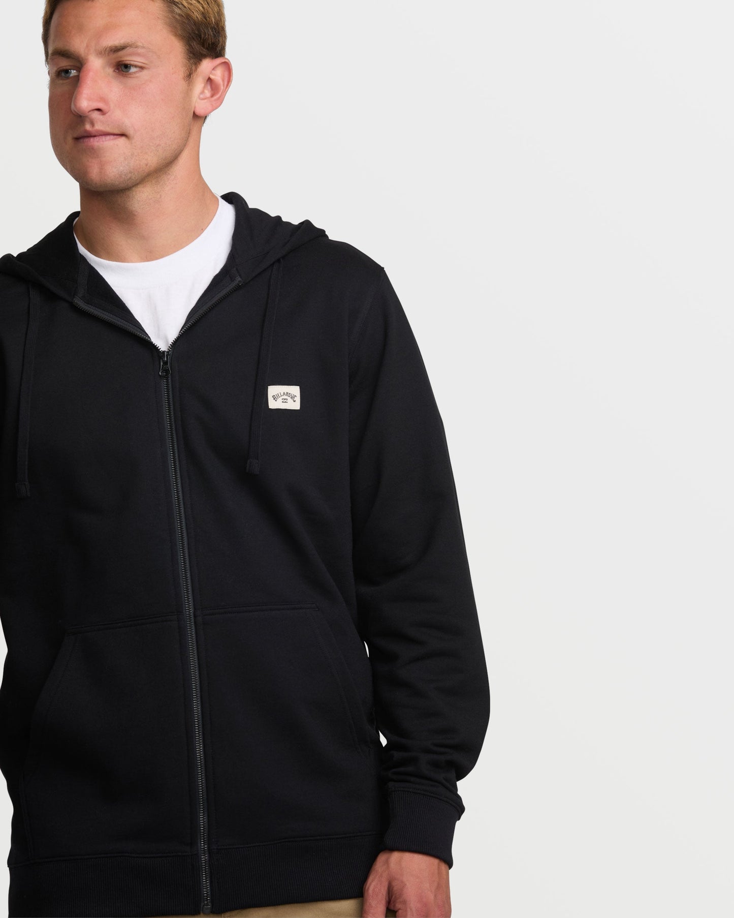 All Day Zip Sweatshirt - Black