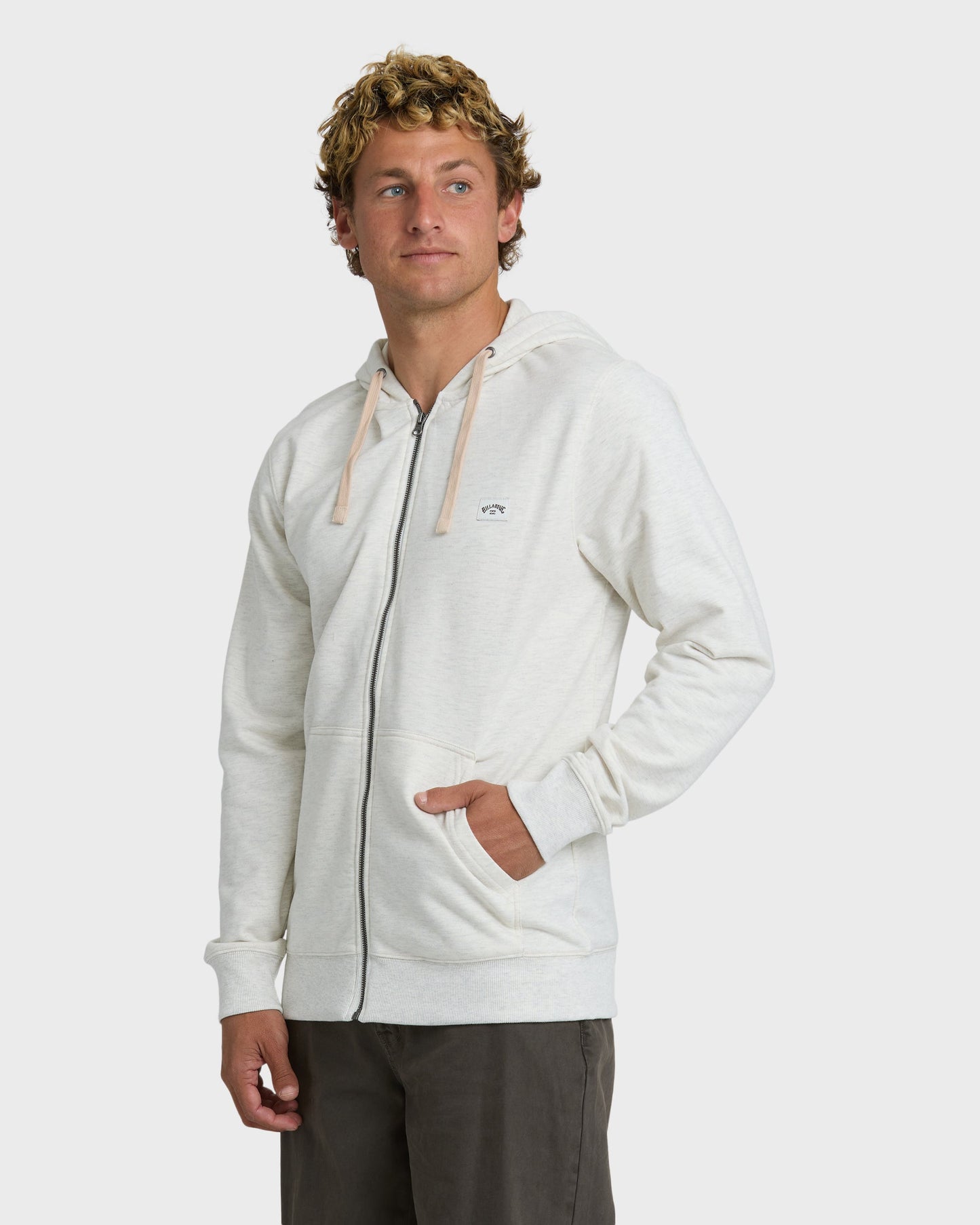 All Day Zip Sweatshirt - Light Gray Heather