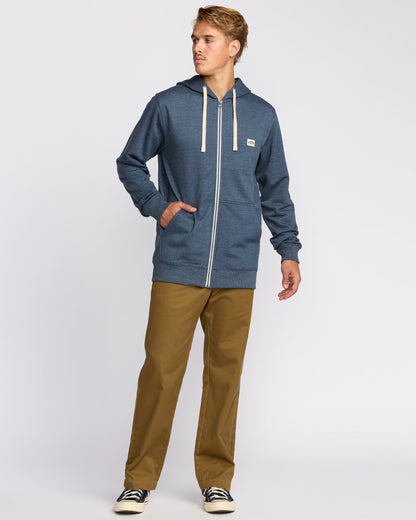 All Day Zip Sweatshirt - Midnight Blue