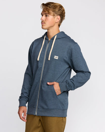 All Day Zip Sweatshirt - Midnight Blue