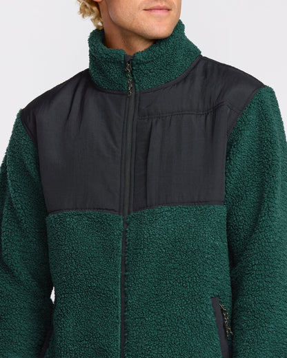 Boundary Summit Zip Sweatshirt - Pine