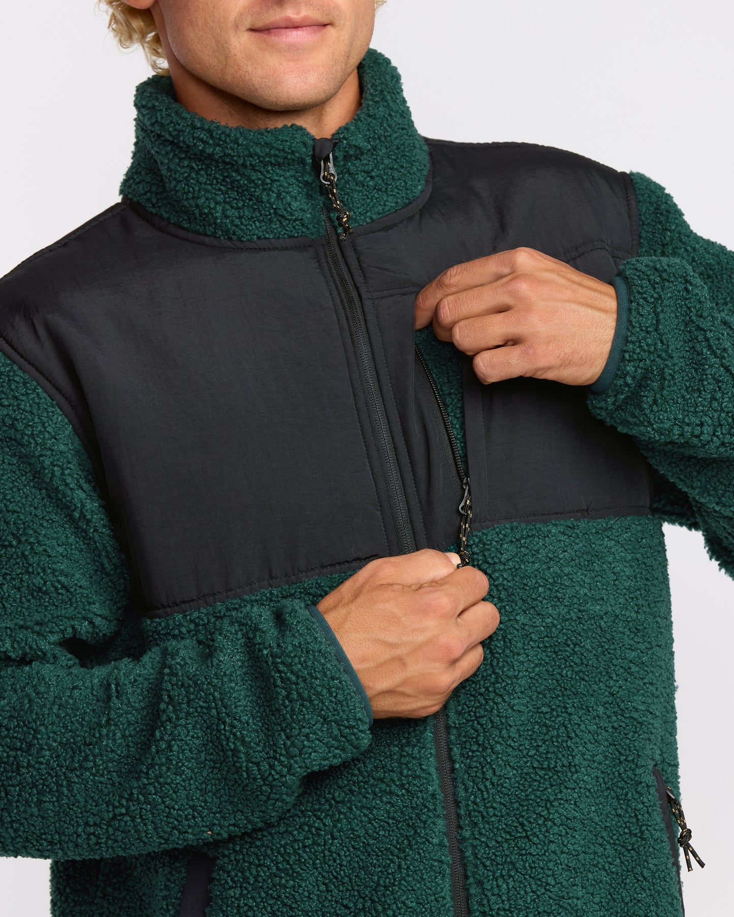 Boundary Summit Zip Sweatshirt - Pine