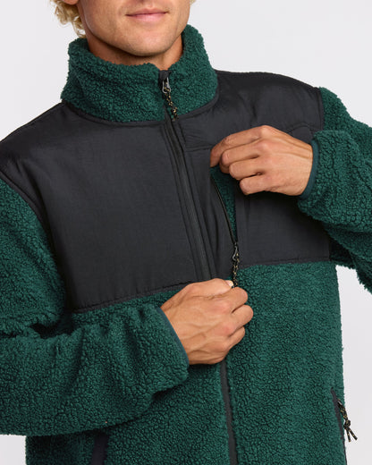 Boundary Summit Zip Sweatshirt - Pine