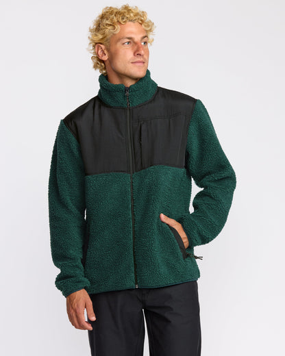 Boundary Summit Zip Sweatshirt - Pine