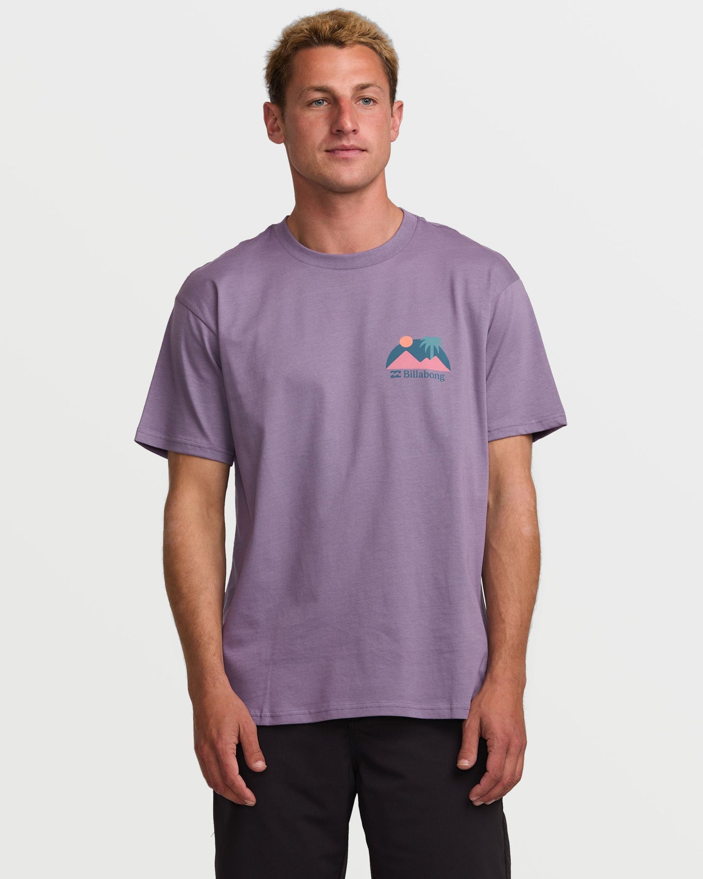 Sun Down A/Div Tee - Lavender
