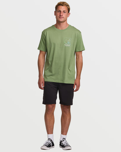 Night Park A/Div Tee - Moss