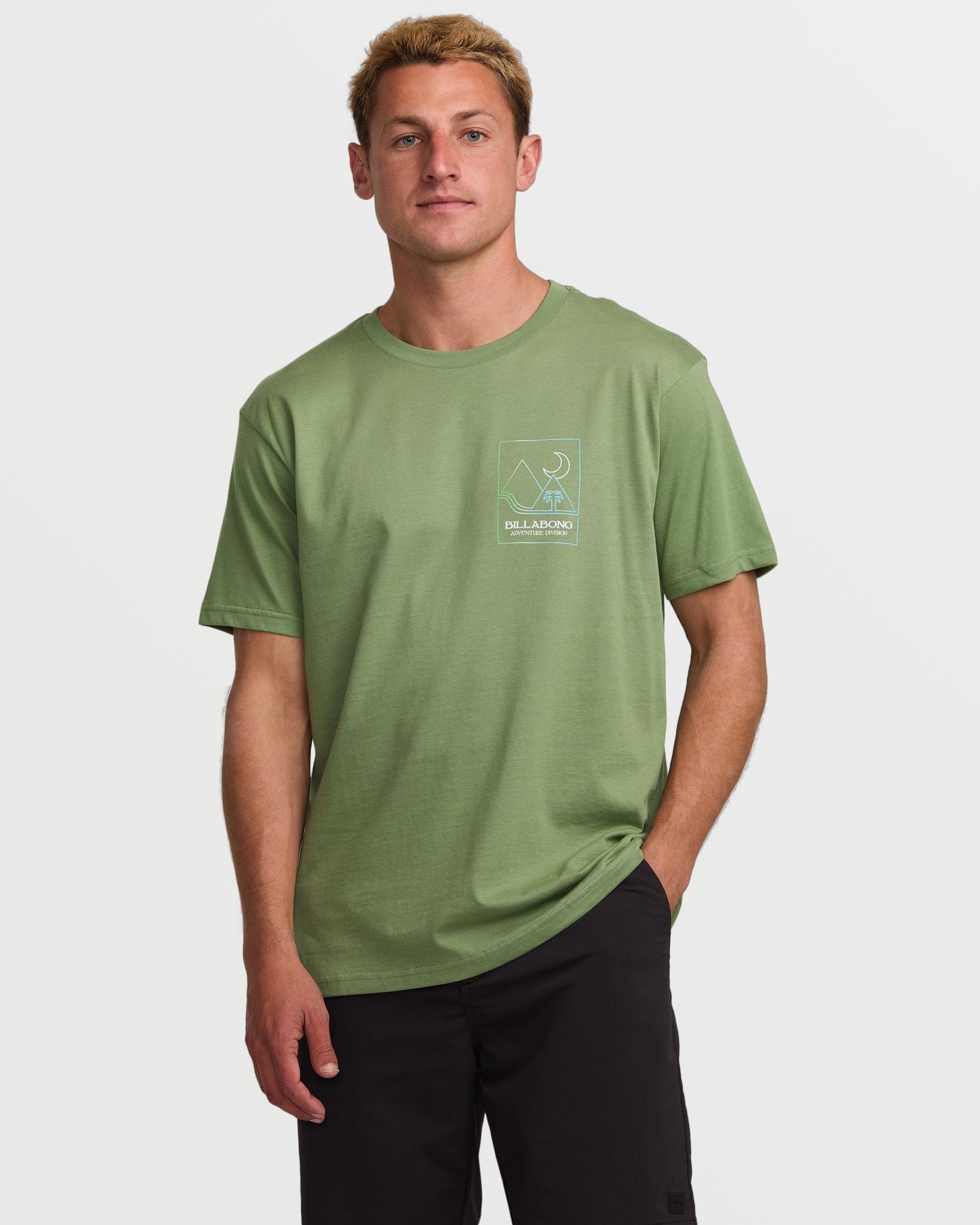 Night Park A/Div Tee - Moss