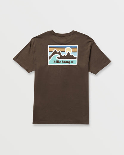 Range A/Div Tee - Chocolate