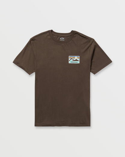 Range A/Div Tee - Chocolate