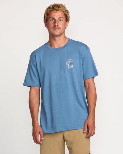 Sundown A/Div Tee - Carolina Blue