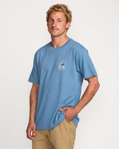 Sundown A/Div Tee - Carolina Blue
