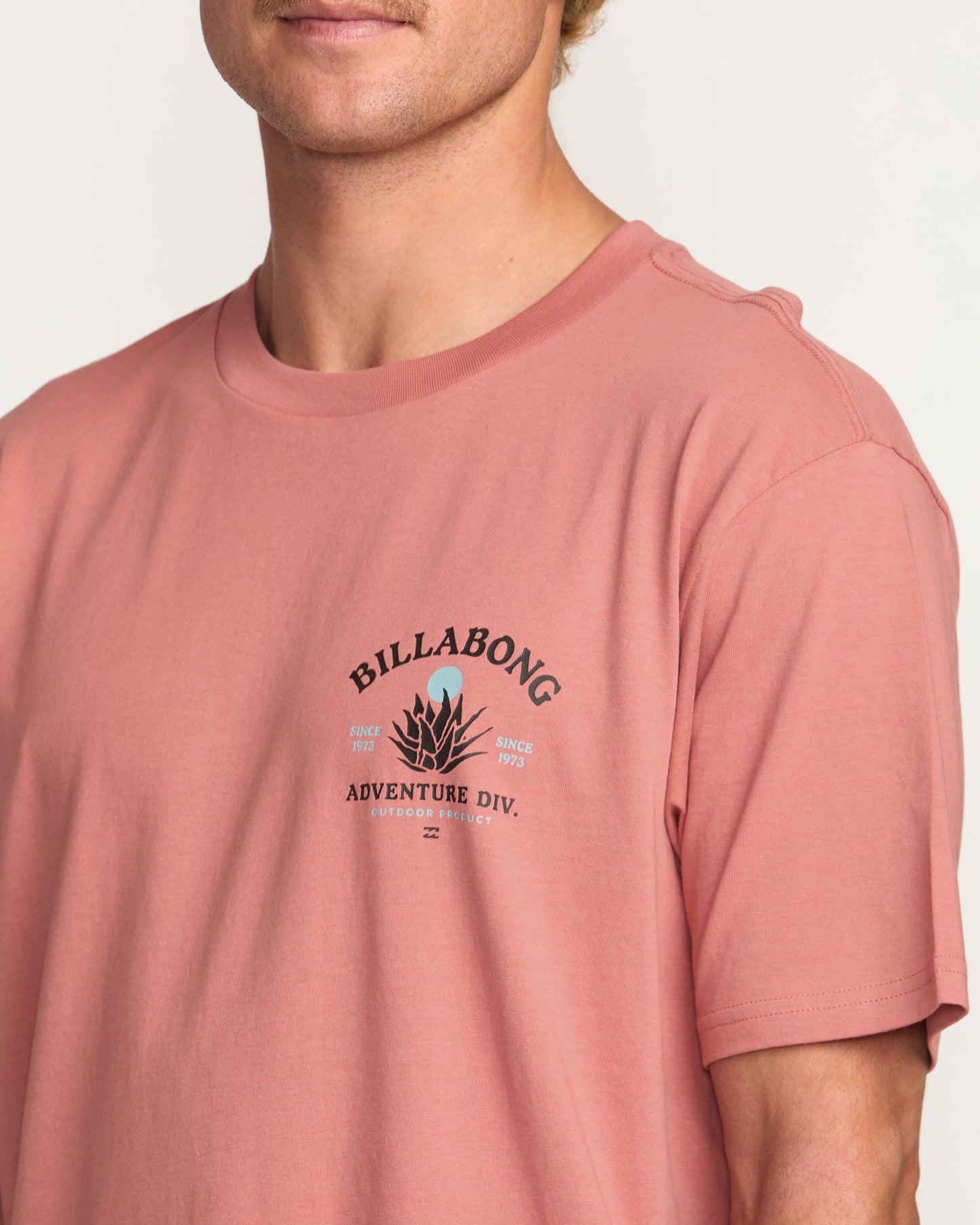 A/Div Agave Tee - Dusty Rose