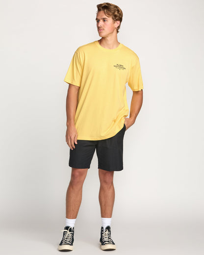 Setup A/Div Tee - Lemon
