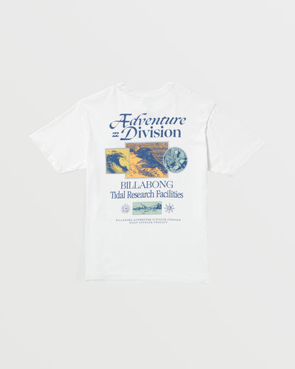 Tidal Research A/Div Tee - White