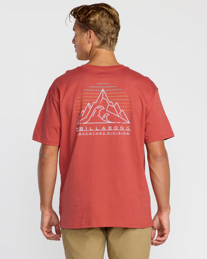 Rockies A/Div Short Sleeve T-Shirt - Red Clay