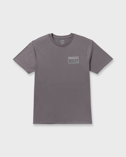 Range A/Div Short Sleeve T-Shirt - Grey Violet