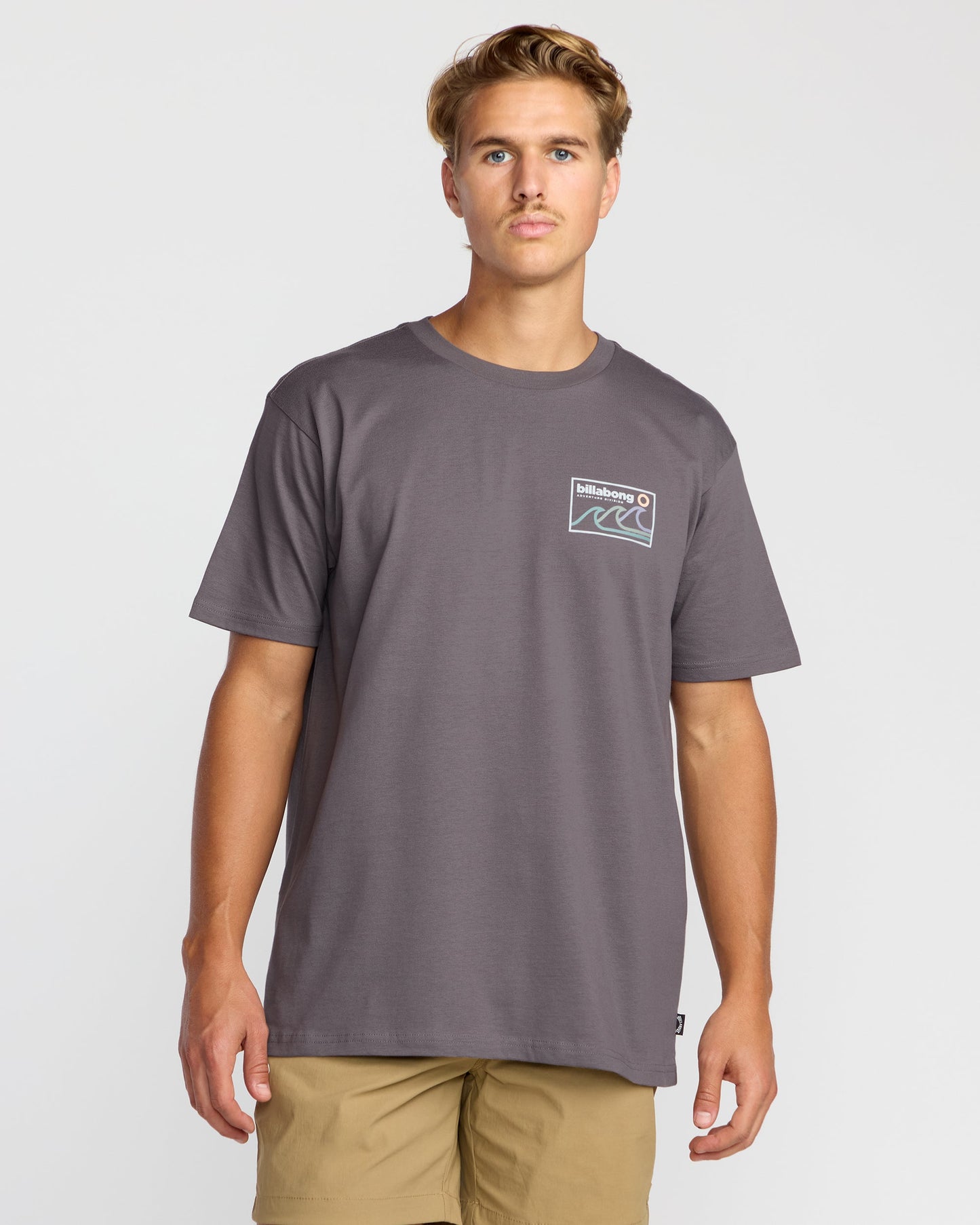 Range A/Div Short Sleeve T-Shirt - Grey Violet
