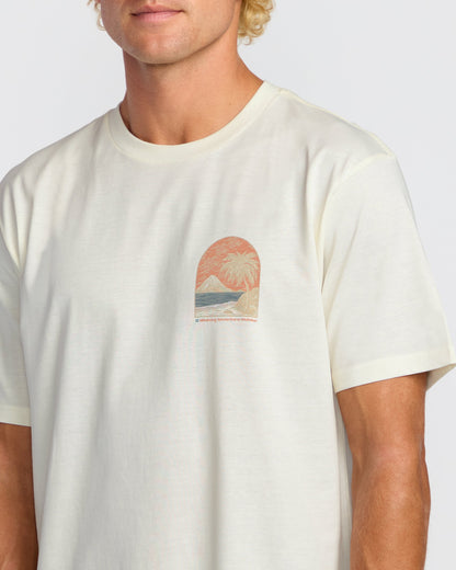 Coastal Range A/Div Short Sleeve T-Shirt - Off White