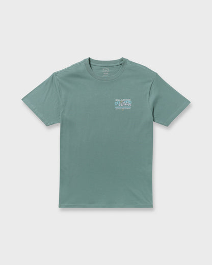 Coastal Range A/Div Short Sleeve T-Shirt - Sea Blue
