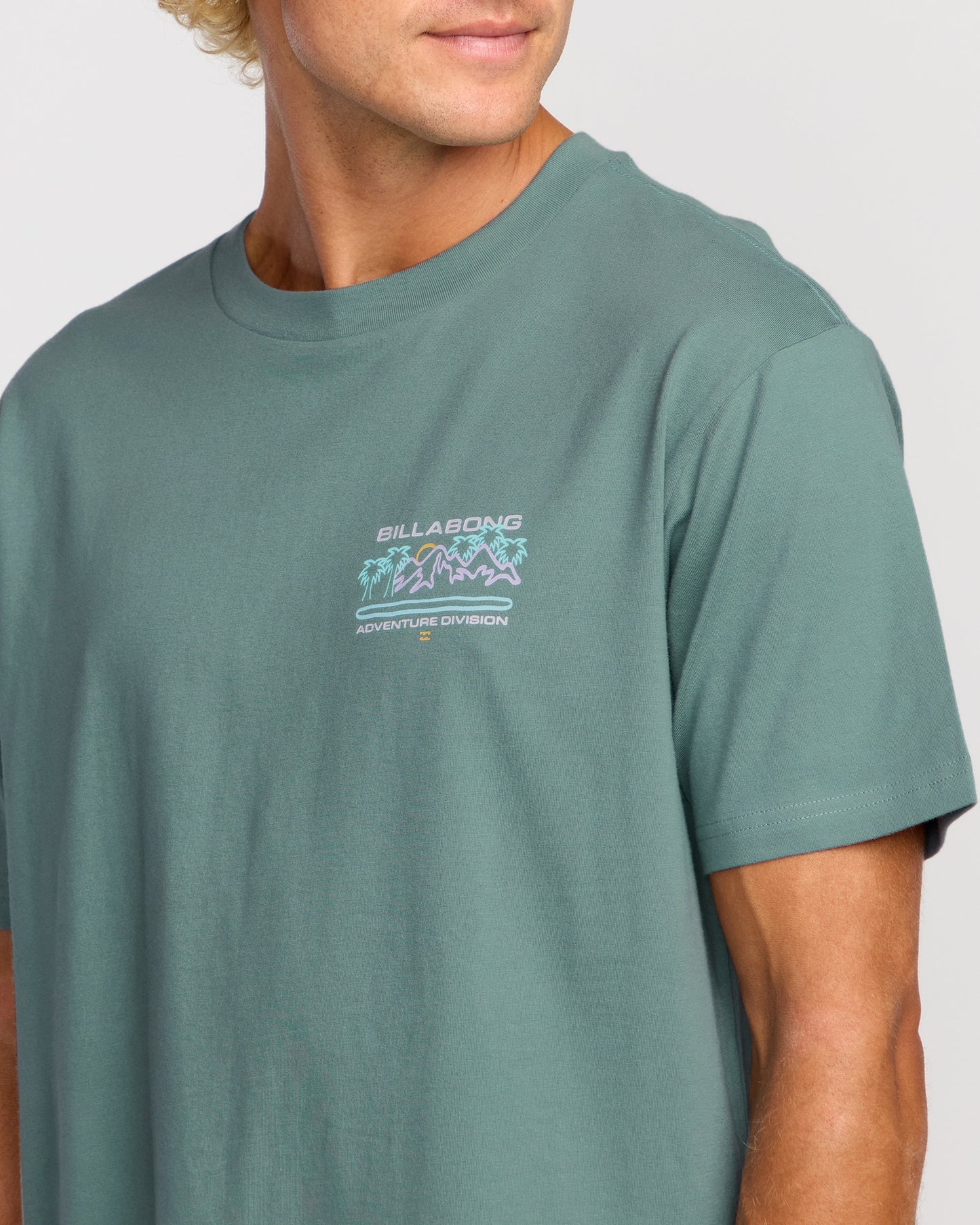 Coastal Range A/Div Short Sleeve T-Shirt - Sea Blue