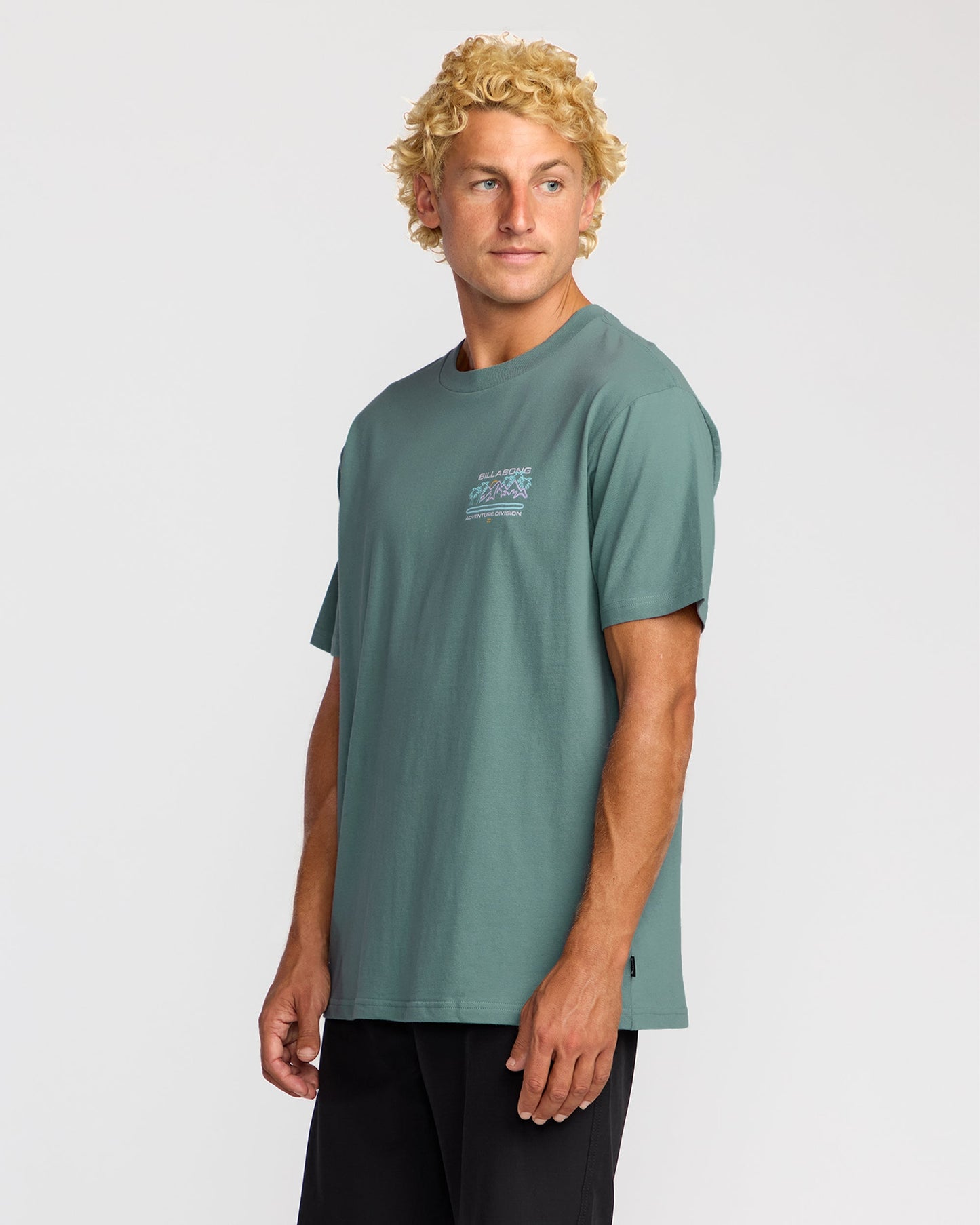 Coastal Range A/Div Short Sleeve T-Shirt - Sea Blue