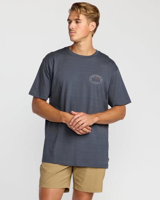 Sierras A/Div Short Sleeve T-Shirt - Midnight Blue