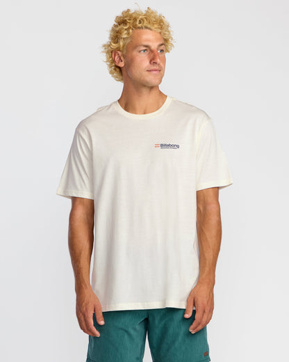 A/Div Abandon Short Sleeve T-Shirt - Off White