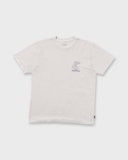 Catch One Premium Wave Wash Tee - Silver