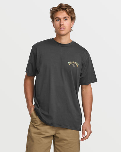 Hack Premium Wave Wash Tee - Washed Black