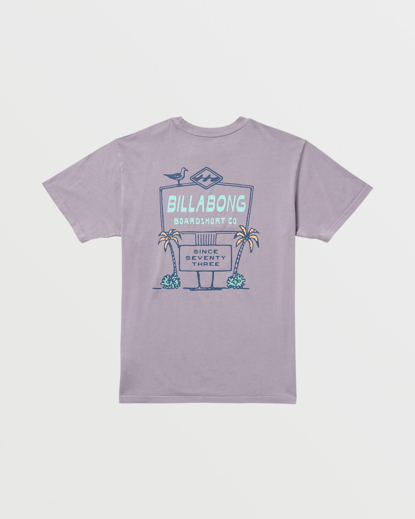 No Vacancy Premium Wave Wash Tee - Light Purple