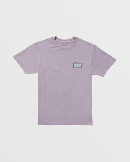 No Vacancy Premium Wave Wash Tee - Light Purple