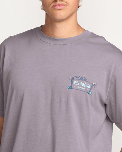 No Vacancy Premium Wave Wash Tee - Light Purple