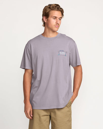 No Vacancy Premium Wave Wash Tee - Light Purple