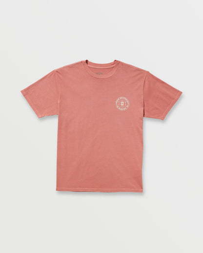 Rotation Premium Wave Wash Tee - Dusty Rose