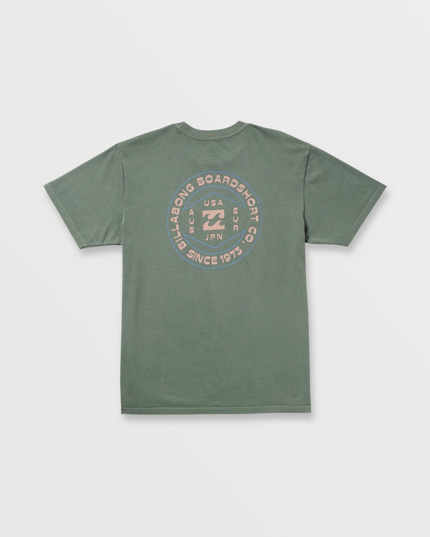 Rotation Premium Wave Wash Tee - Pine