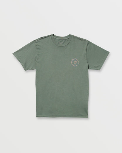 Rotation Premium Wave Wash Tee - Pine