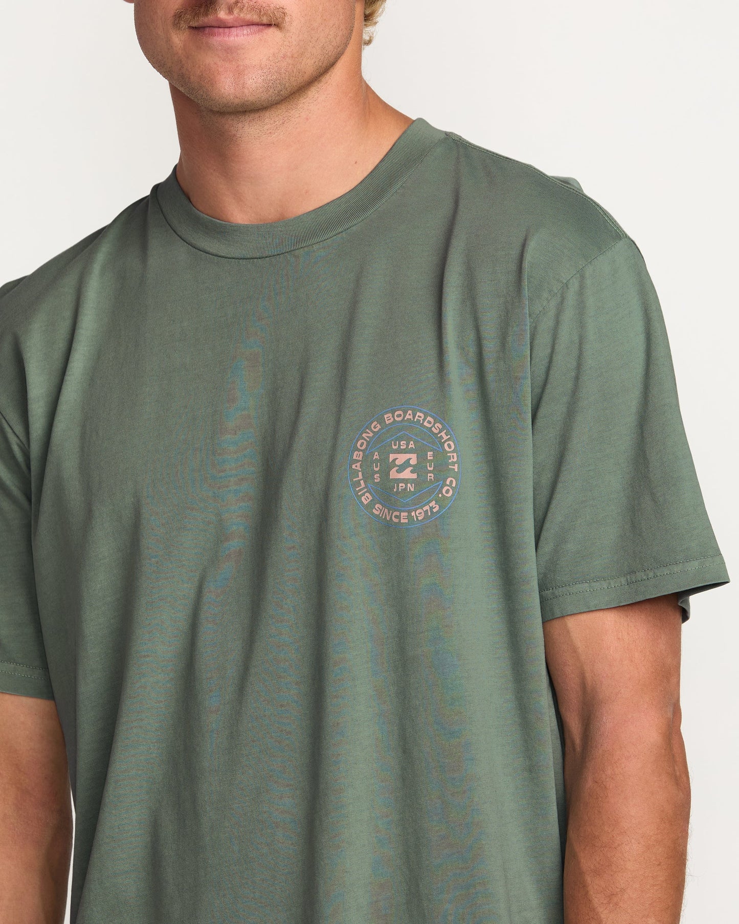 Rotation Premium Wave Wash Tee - Pine