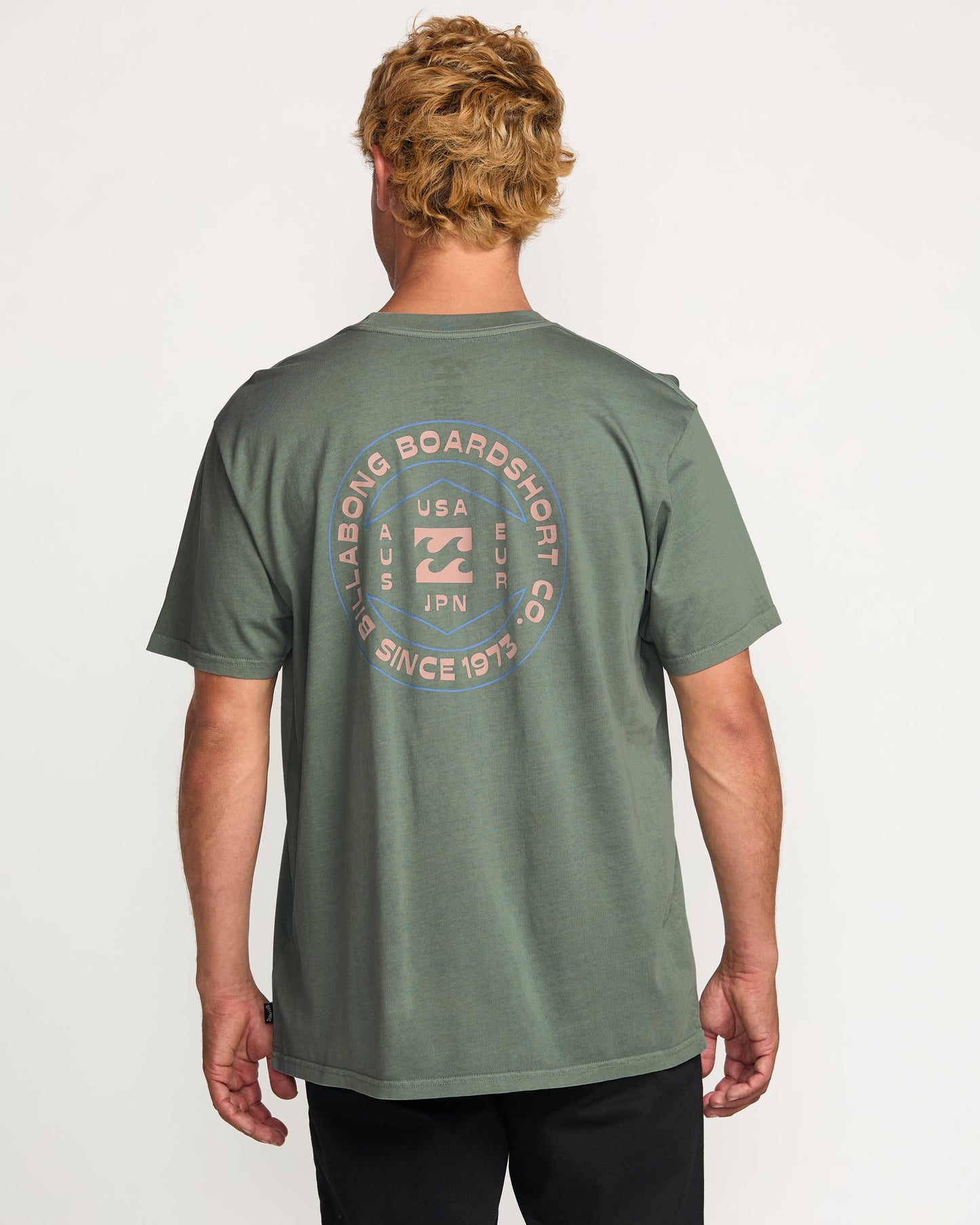 Rotation Premium Wave Wash Tee - Pine