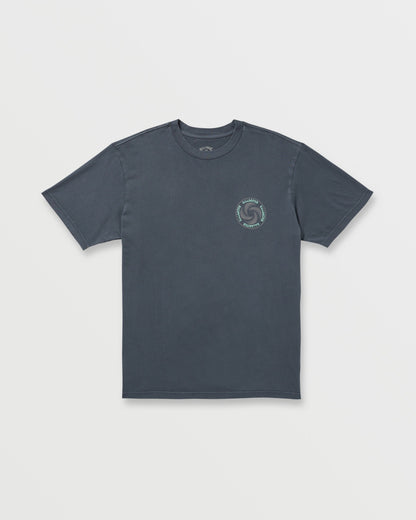 Swivel Premium Wave Wash Tee - Aged Indigo