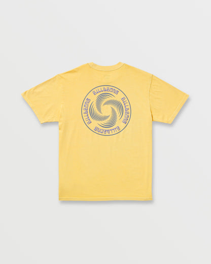 Swivel Premium Wave Wash Tee - Lemon