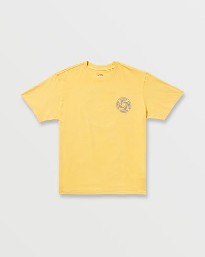 Swivel Premium Wave Wash Tee - Lemon