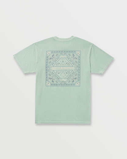 Paise Haze Premium Wave Wash Tee - Mist Green