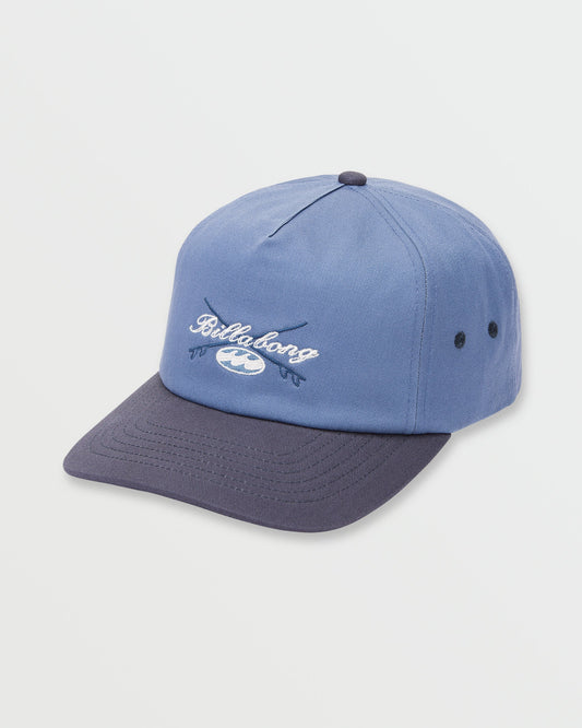 Throwback Strapback Hat - Carolina Blue