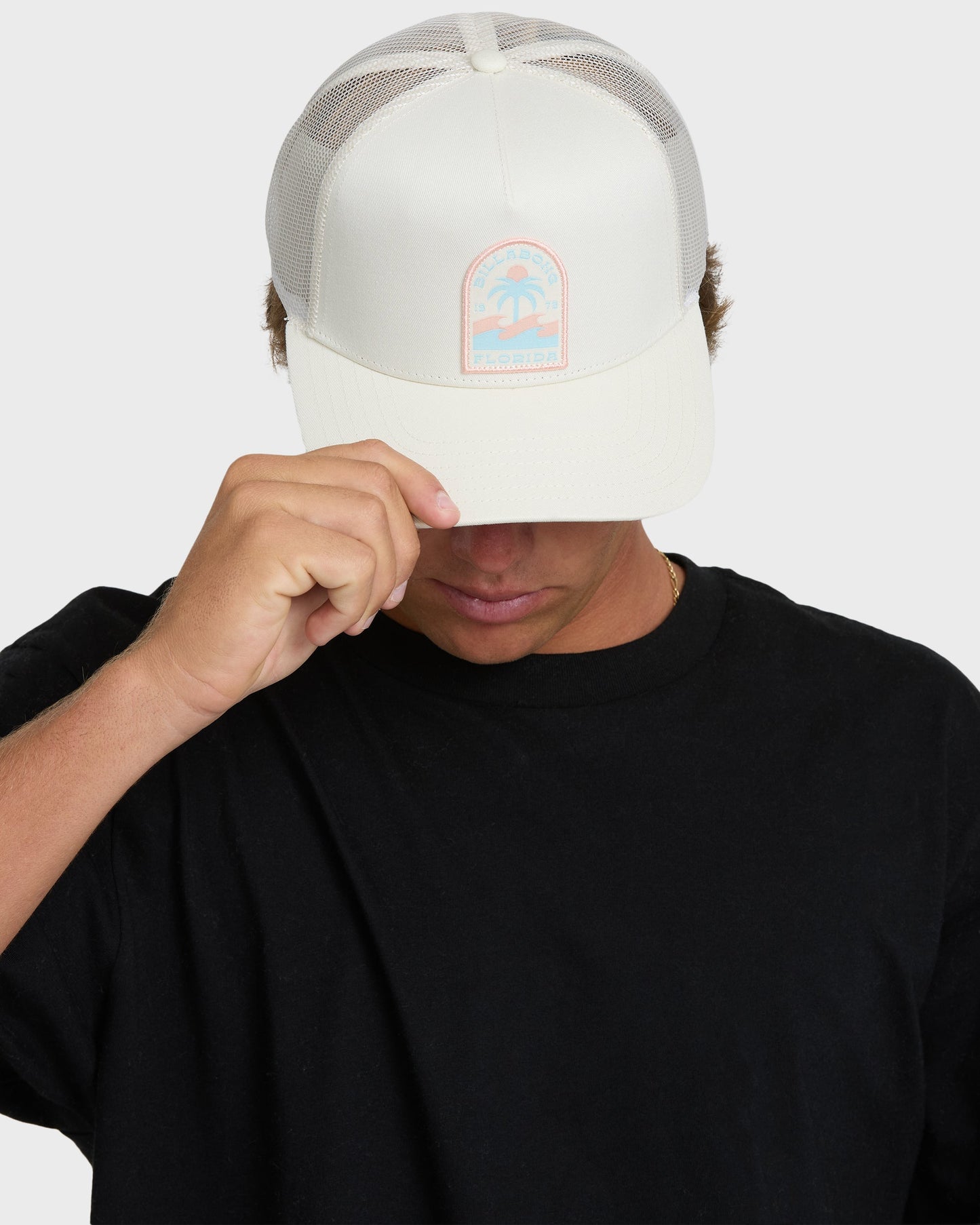 Palm Florida Trucker Hat - Off White