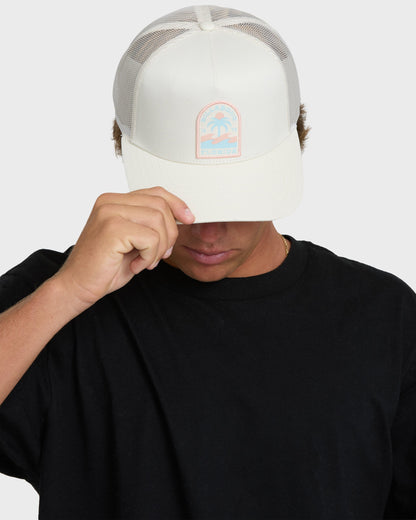 Palm Florida Trucker Hat - Off White